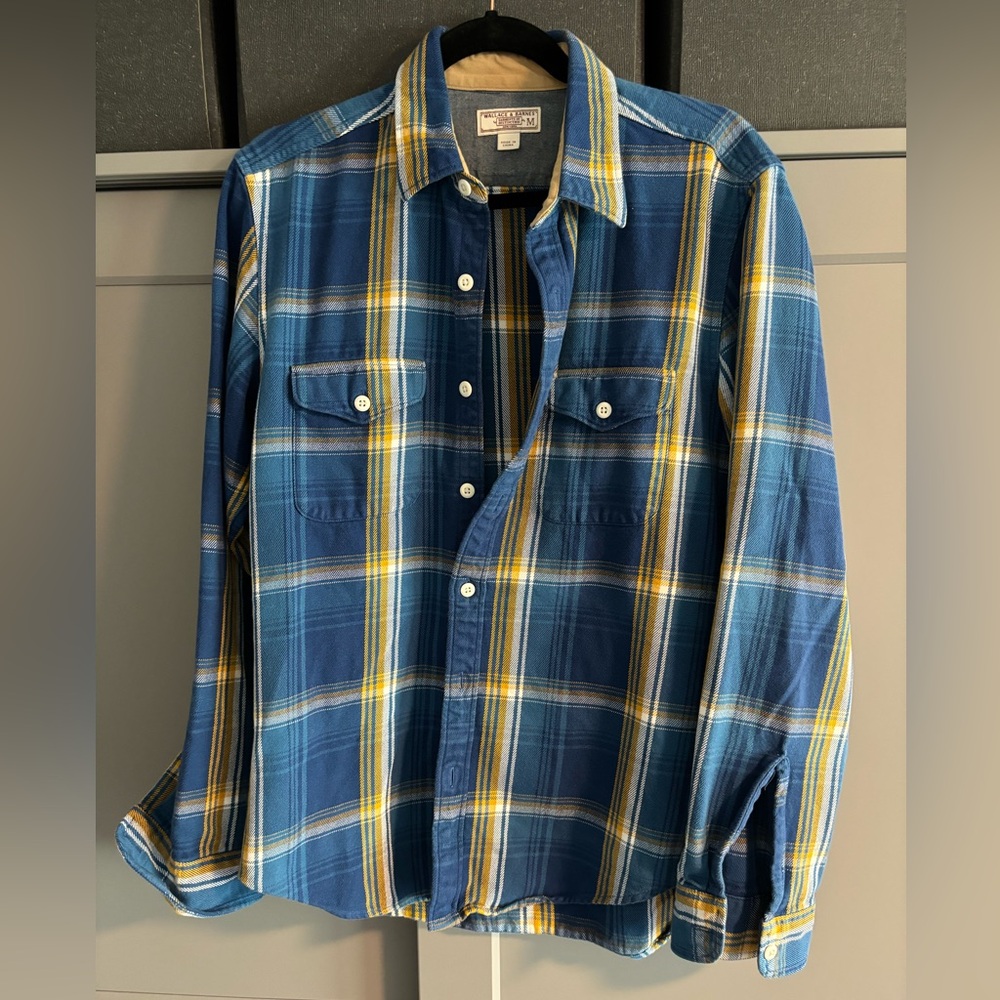 Wallace & Barnes Men’s flannel, medium
